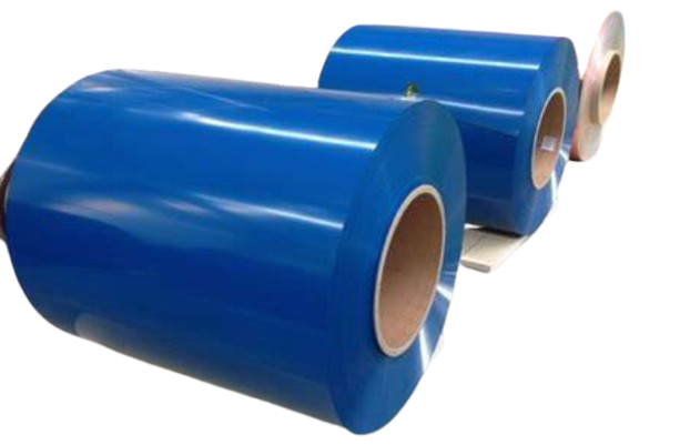 Colour-coated profile sheets and coils